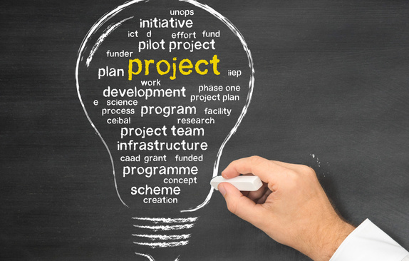 A symbolic graphic of a pilot project