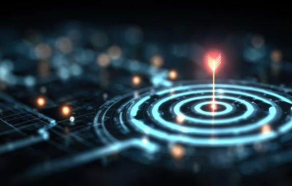 Adobe Stock graphic illustrating a target or focus, i.e. mission and vision